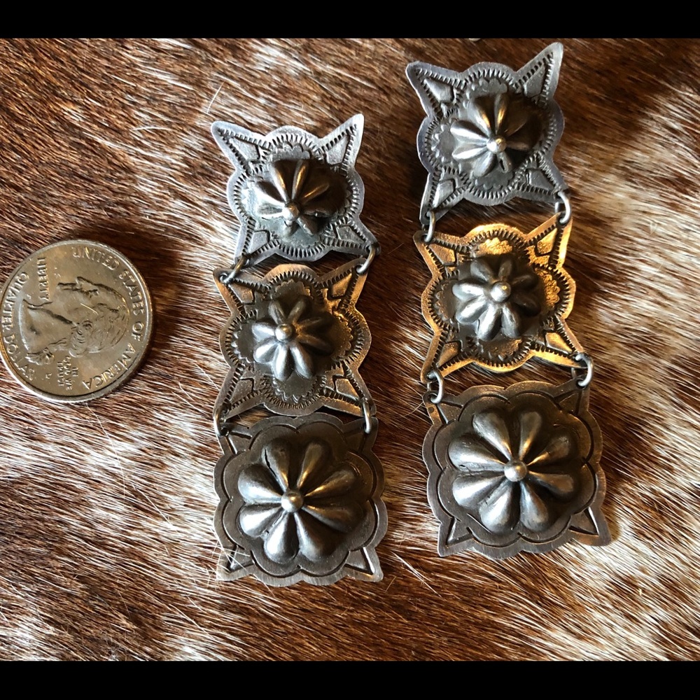 Al Zuni - Silver Earrings